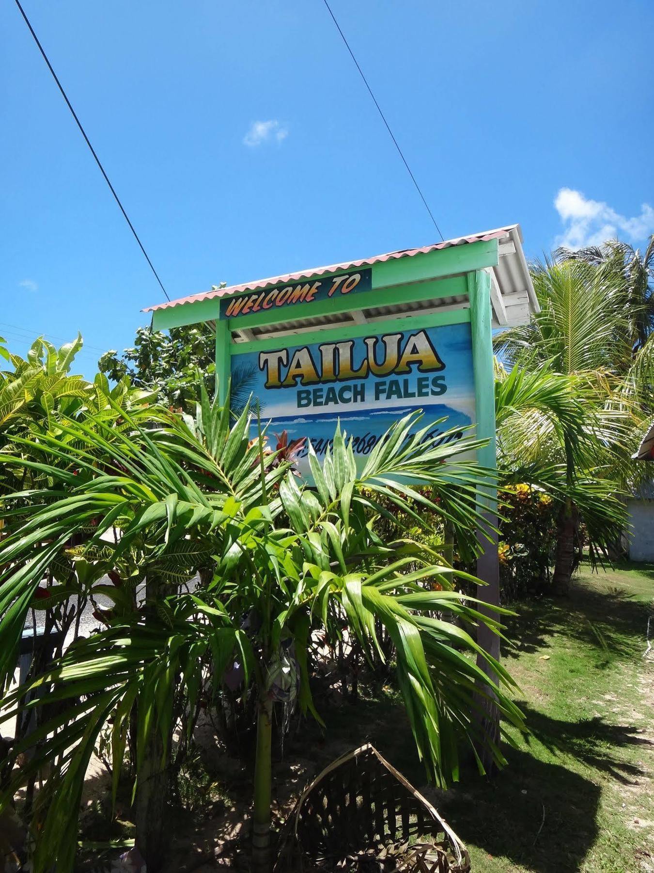 Tailua Beach Fales Manase Екстериор снимка